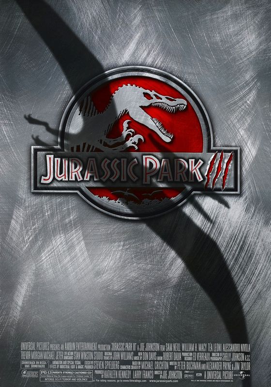 Jurassic Park III                จูราสสิค พาร์ค 3 ไดโนเสาร์พันธุ์ดุ                2001